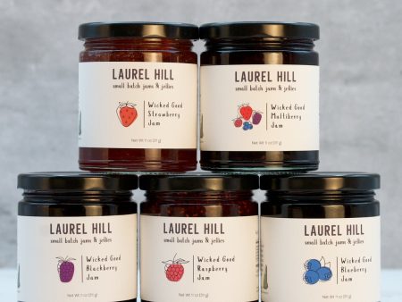 Gift Pack of the Most Popular 5 Fruit Jams For Cheap