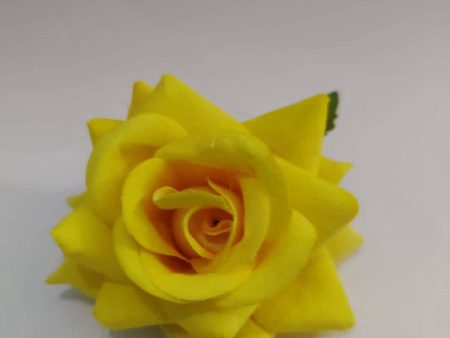 Big Rose Flower Yellow For Cheap