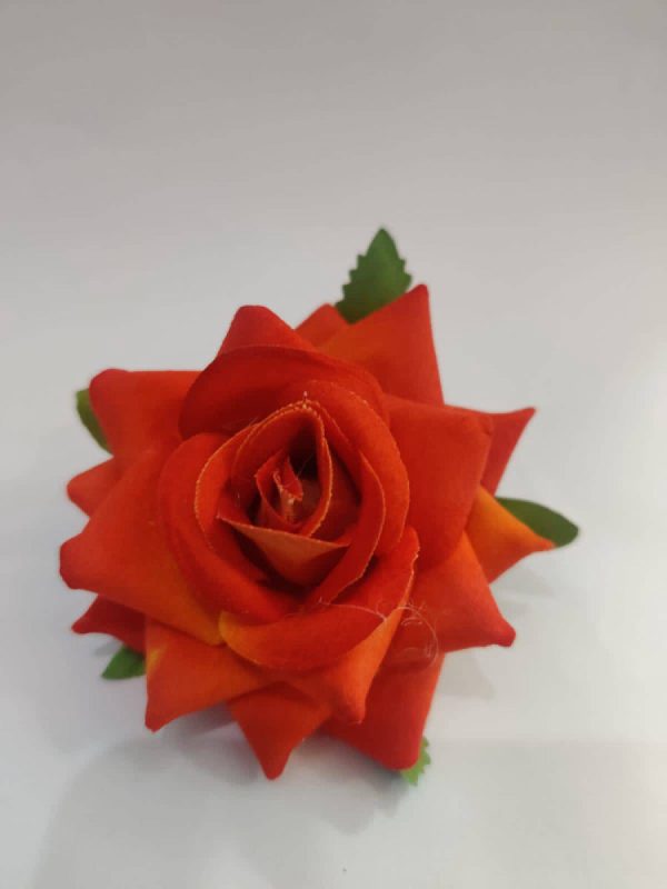 Big Rose Flower Orange For Discount