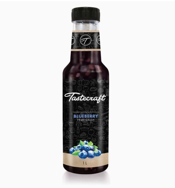 Tastecraft Premium Blueberry Fruit Crush, 1L Online Sale