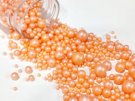 Orange Premium Mix Pearl Sprinkle Supply