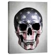 American Skull-Grey  by Nicklas Gustafsson, Giclee Canvas Wall Art Online