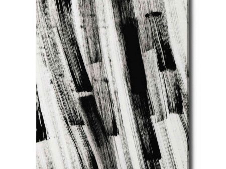 Black and White Strokes South  Canvas Wall Art Online