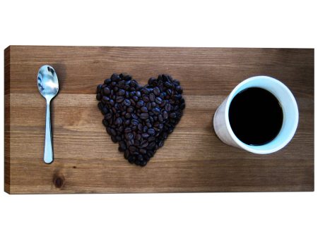 I Love Coffee  by Nicklas Gustafsson, Canvas Wall Art For Discount