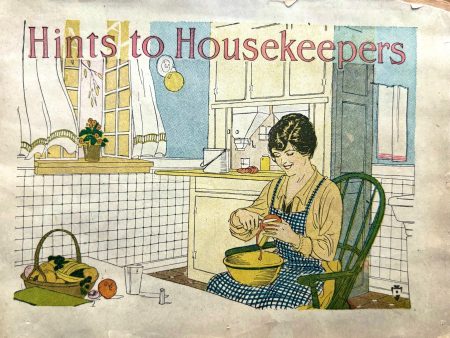 (*NEW ARRIVAL*) (Booklet - Health) Hints to Housekeepers For Discount